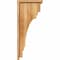 Ekena Millwork Pescadero Rough Sawn Corbel w/Backplate, Western Red Cedar, 8"W x 12"D x 28"H COR08X12X28PEC01RWR - alternate 2